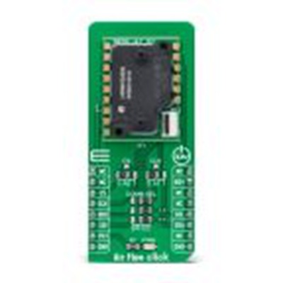 MikroElektronika,MIKROE-4677,MikroElektronika  空气流量Click 附加板, 差压传感器, LHDULTRAM012UB3芯片, 用于mikroBUS 插