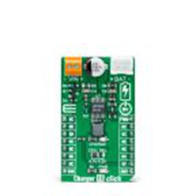 MikroElektronika,MIKROE-4768,MikroElektronika  充电器16点阵, 电池充电器 附加板, LT1571芯片, 用于开发mikroBUS 插座