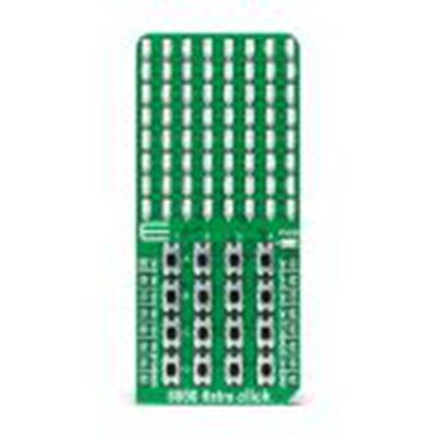 MikroElektronika,MIKROE-4771,MikroElektronika  LED驱动器, MIKROE-4771 LED驱动器, 8800 Retro点阵, 用于mikroBUS 