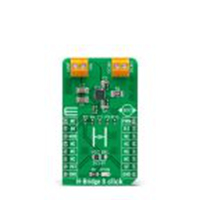 MikroElektronika,MIKROE-4775,MikroElektronika  半桥8点阵, 半桥式驱动器 附加板, MP6519芯片, 用于开发mikroBUS 插座