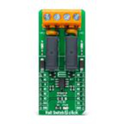 MikroElektronika,MIKROE-4788,MikroElektronika  霍尔开关2点阵 附加板, 霍尔效应传感器, MHA100KN芯片, 用于mikroBUS 插座