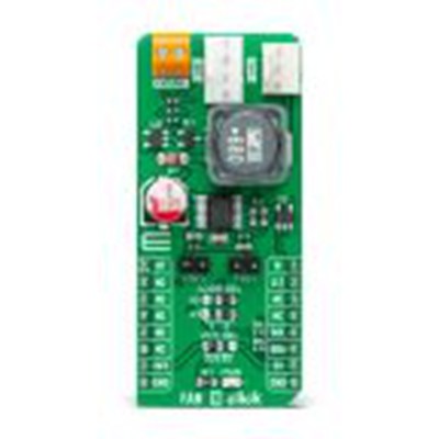 MikroElektronika,MIKROE-4824,MikroElektronika  风扇8点阵, 风扇控制器 附加板, MAX6615芯片, 用于开发mikroBUS 插座