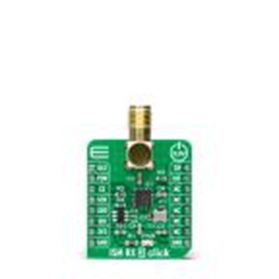 MikroElektronika,MIKROE-4828,MikroElektronika  ISM RX 3点阵 射频接收器 附加板, 接收器, MAX41470芯片, 用于mikroBUS 插座 