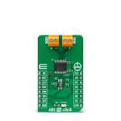 MikroElektronika,MIKROE-4890,MikroElektronika  模数转换器 (ADC), MIKROE-4890 附加板, ADC 15点阵 信号转换开发工具, 24 b