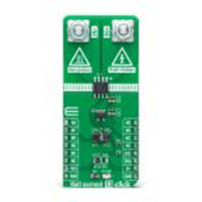 MikroElektronika,MIKROE-5066,MikroElektronika  霍尔电流13点阵 附加板, 霍尔效应传感器, TMCS1107-Q1芯片, 用于mikroBUS 插座