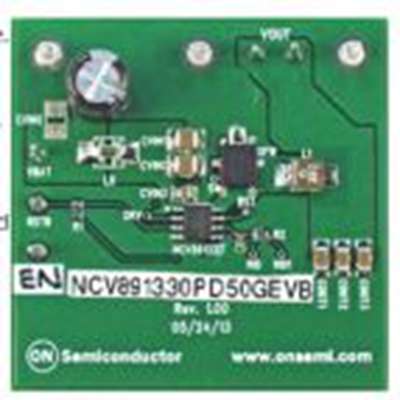 onsemi,NCV891330PD50GEVB,onsemi  降压稳压器, 降压稳压器 评估测试板, NCV891330芯片, 用于开发音频