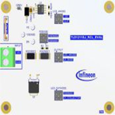Infineon,TLD1211SJEVALTOBO1,Infineon  LED驱动器, TLD1211SJEVALTOBO1 评估测试板, TLD1211SJ_EVAL, 用于LITIX™ 线性T