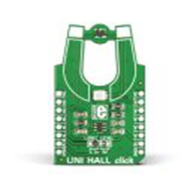 MikroElektronika,MIKROE-1647,MikroElektronika  UNI霍尔点阵 磁性开关模块, 霍尔效应传感器, US5881, 74LVC1T45芯片