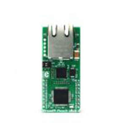 MikroElektronika,MIKROE-2796,MikroElektronika  广泛R-Reach点阵 MikroBus Click 板, Broadcom 的 BCM54811 Bro