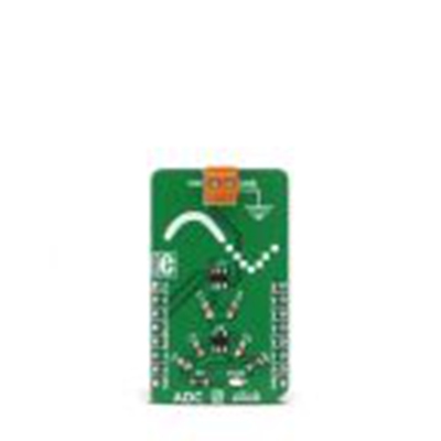 MikroElektronika,MIKROE-2846,MikroElektronika  模数转换器 (ADC), MIKROE-2846 MikroBus Click 板, ADC 5点阵 信号