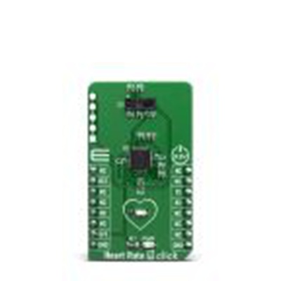 MikroElektronika,MIKROE-3822,MikroElektronika  心率9点阵 心率传感器模块, 心率传感器, SFH 7060, PIC16F1779芯片