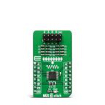 MikroElektronika,MIKROE-3916,MikroElektronika  附加板, MIKROE-3916, MUX 3点阵, 模拟开关和多路复用器, TMUX1208