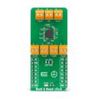 MikroElektronika,MIKROE-4354,MikroElektronika  升降压Click, 降压/升压控制器 传感器附加板, MIC7401芯片