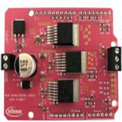 Infineon,BLDCSHIELDIFX007TTOBO1,Infineon 电动机控制扩展板, 屏蔽, 适用于Arduino