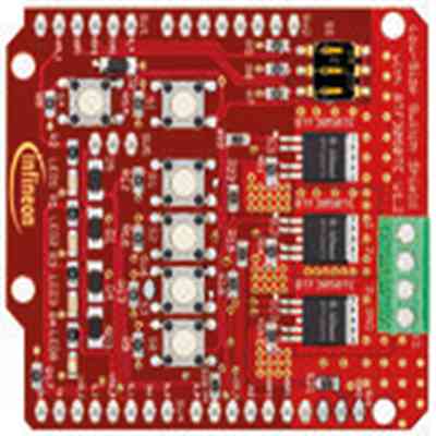 Infineon,SHIELDBTF3050TETOBO1,Infineon  ARM 微控制器开发工具 开发板, Arduino UNO R3内核 SHIELDBTF3050TETOBO1, 开关开