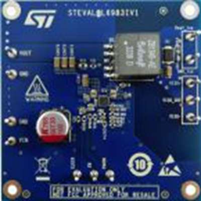 STMicroelectronics,STEVAL-L6983IV1,STMicroelectronics  同步等压降压转换器评估板, 降压转换器 评估测试板, L6983I芯片