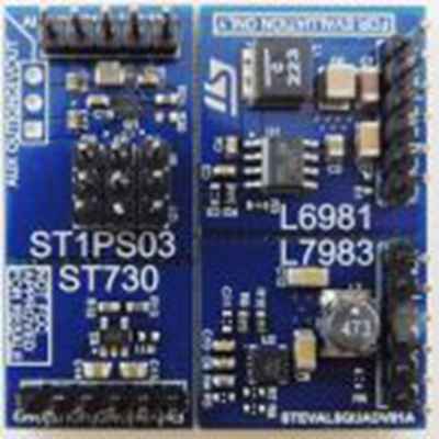 STMicroelectronics,STEVAL-QUADV01,STMicroelectronics  电源管理评估板, 评估测试板 评估测试板, STEVAL-QUADV01芯片