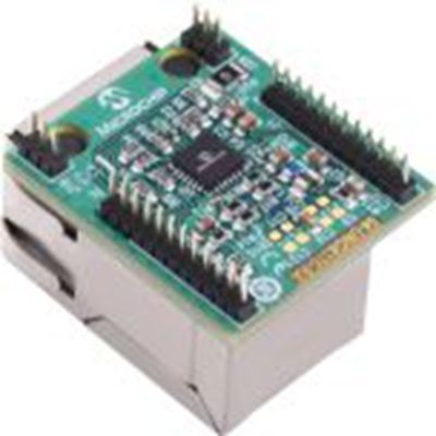Microchip,EV55L82A,Microchip  EV55L82A 以太网 子板, 以太网供电, LAN8742A芯片, 用于Microchip 入门套件, EV55L82A