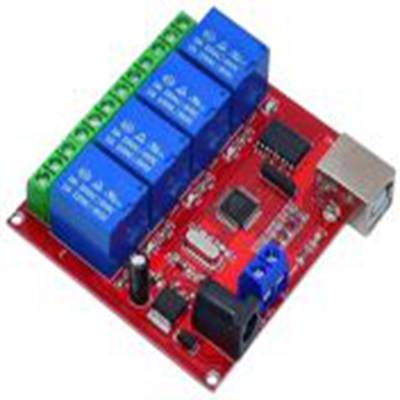 Seeit,USBB-RELAY04,Seeit  USBB-RELAY04 模块, USB, Relay Control Card芯片, USBB-RELAY04