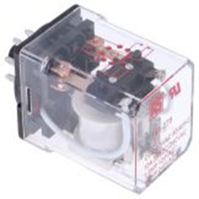 RS PRO,348-778,功率继电器, 115V 交流线圈 10A切换, 双刀双掷, 银合金触点