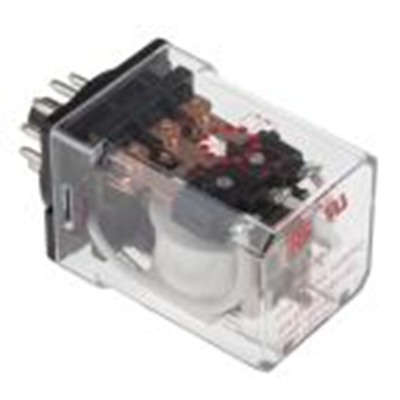 RS PRO,348-813,功率继电器, 230V 交流线圈 10A切换, 三刀双掷, 银合金触点