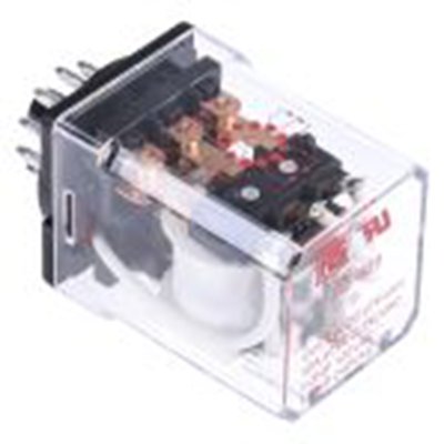 RS PRO,348-829,功率继电器, 24V 直流线圈 10A切换, 三刀双掷, 银合金触点