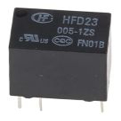 RS PRO,476-757P,信号继电器, 5V线圈, 2A, 单刀双掷, PCB安装, HFD23系列