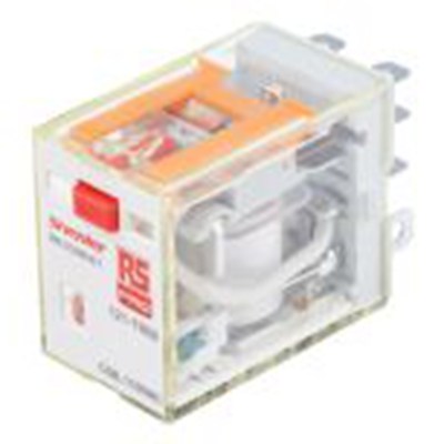 RS PRO,121-7808,功率继电器, 110V 交流线圈 16A切换, 单刀双掷, 银合金触点, RKL系列