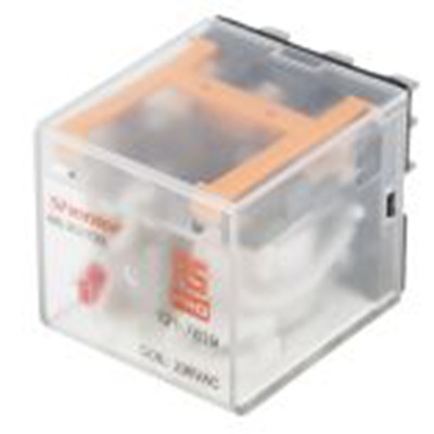 RS PRO,121-7819,功率继电器, 230 V ac线圈 10 A切换, 三刀双掷, 银合金触点