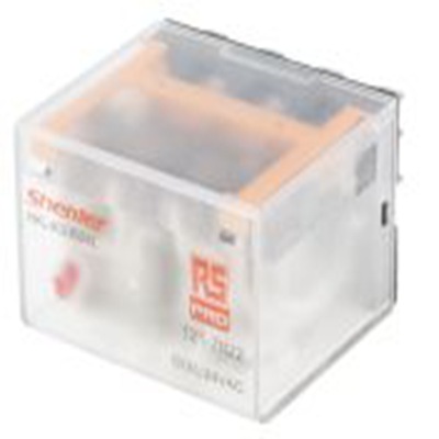 RS PRO,121-7822,功率继电器, 24V 交流线圈 10A切换, 四刀双掷, 银合金触点, RKL系列