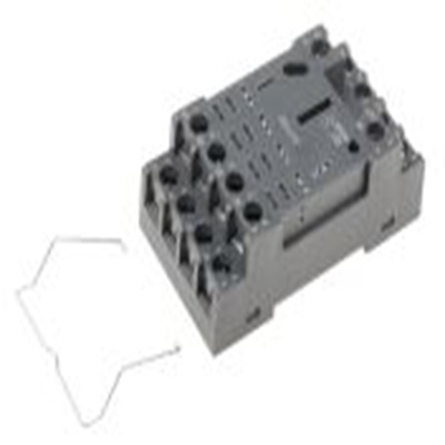 RS PRO,121-7827,继电器插座, 300V, 14触点, DIN 导轨安装, 适用于RKL 继电器四刀双掷