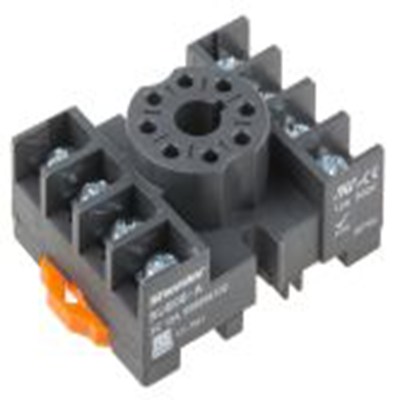 RS PRO,121-7841,继电器插座, RUB系列, 300V, 8触点, DIN 导轨安装, 适用于RUB 继电器