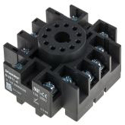 RS PRO,121-7842,继电器插座, 300V, 11触点, DIN 导轨安装, 适用于RUB 继电器