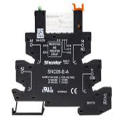 RS PRO,144-1579,接口继电器, 24V 交流/直流线圈, 单刀双掷触点, DIN 导轨安装, RNC系列 8A
