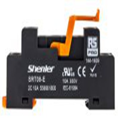 RS PRO,144-1609,继电器插座, 300V, 8触点, DIN 导轨安装, 适用于RFT 接口继电器