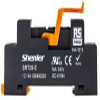 RS PRO,144-1610,继电器插座, RFT系列, 300V, 5触点, DIN 导轨安装, 适用于RFT 接口继电器