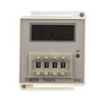 RS PRO,179-2914,数字计数器计时器继电器, 公安装, 99 h 59 min范围, 1触点 12 V dc, 48 V dc, 1功能, 单刀双掷时间范围