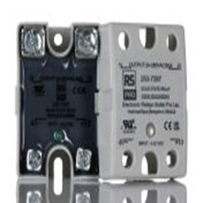 RS PRO,253-7287,固态继电器, 001 SJDA系列, 最大负载50 A, 480 Vrms, 最大控制32V dc, 面板安装, 单刀单掷