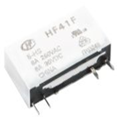 RS PRO,800-4546P,功率继电器, 5V 直流线圈 6A切换, 单刀单掷, PCB安装, 银合金触点, HF系列