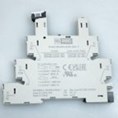 RS PRO,282-4490,继电器插座, CRINT-S11系列, 12V 交流/直流, DIN 导轨安装, 适用于1 极 PCB 继电器