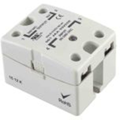 RS PRO,253-7280,固态继电器, 最大负载25 A, 280 Vrms, 最大控制280V dc, 面板安装, 单刀单掷