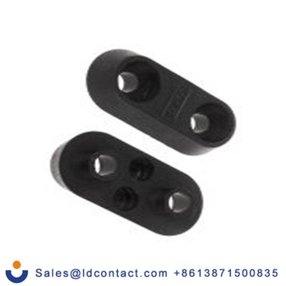 RS PRO,404-856,黑色 16 mm开孔 端子安装板