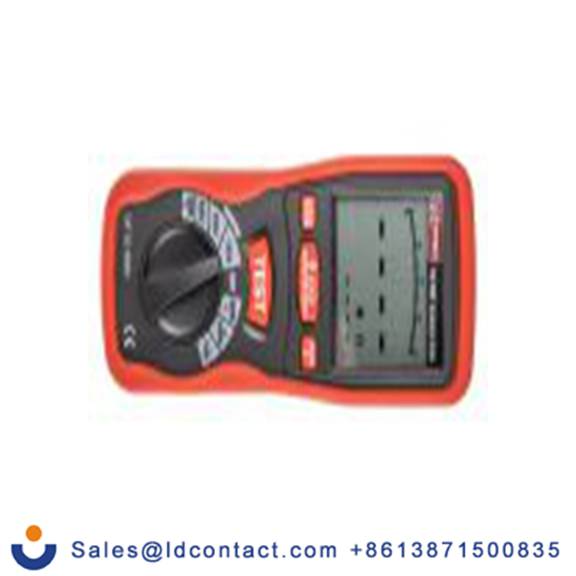 RS PRO,123-1934,RS5505 绝缘测试仪  LCD 绝缘测试仪 4000 mΩ, 测试电压125 V至1000 V CAT III, 测试电流1mA