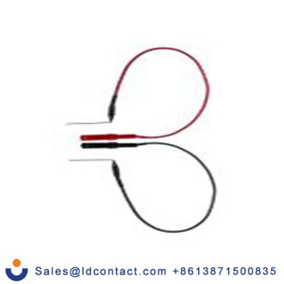 RS PRO,124-7404,0.7 mm 测试探头, 红色, 黑色, Φ4 mm座 10A, 30 V, -20 °C至70 °C