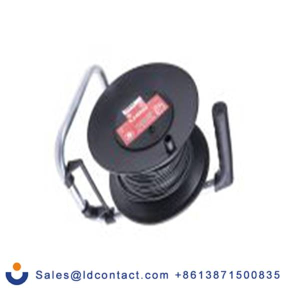 RS PRO,125-3743,黑色 50 m 测试线延长线卷盘 CAT 0, CAT II