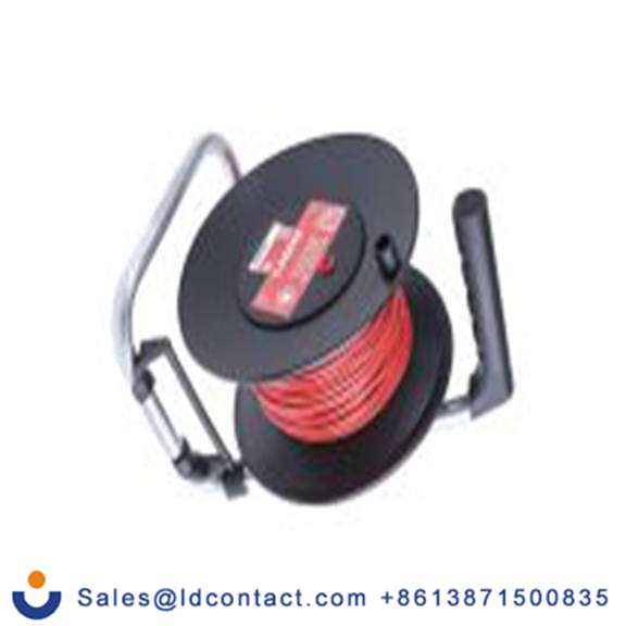 RS PRO,125-3745,红色 50 m 测试线延长线卷盘 CAT 0, CAT II