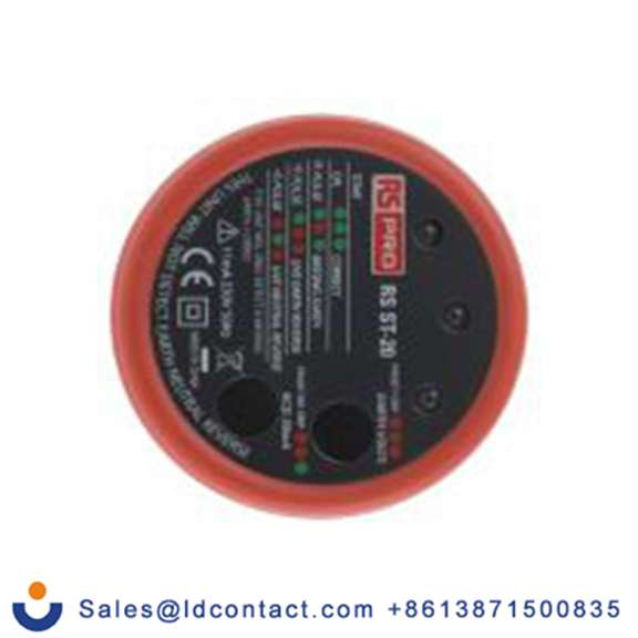 RS PRO,136-5670,插座测试仪, 230 V ac电压 30mA 接地回路阻抗测试, 3引脚, RS ST20