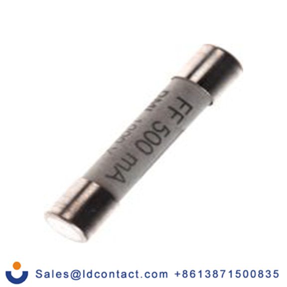 RS PRO,161-1530,RS PRO 万用表熔丝, 500mA 1000 V 6.3 mm, 适用于RS PRO GS38 熔断器测试线 32 mm