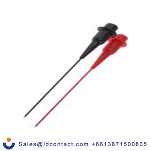 RS PRO,191-7882,2.5 mm 尖端式 测试探头, 红色, 黑色, Φ4 mm座, 1 kV