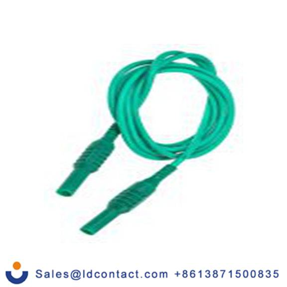RS PRO,203-5551,RS PRO 连接器测试引线 4 mm 连接器测试线 10A, 1.5 m线长, 1 kV, 绿色